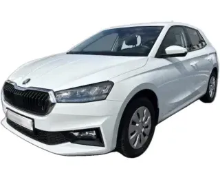 BIAŁY HATCHBACK SKODA FABIA IV z 2024 r., BENZYNA, skrzynia biegów AUTOMATYCZNA 115KM, zdjęcie główne