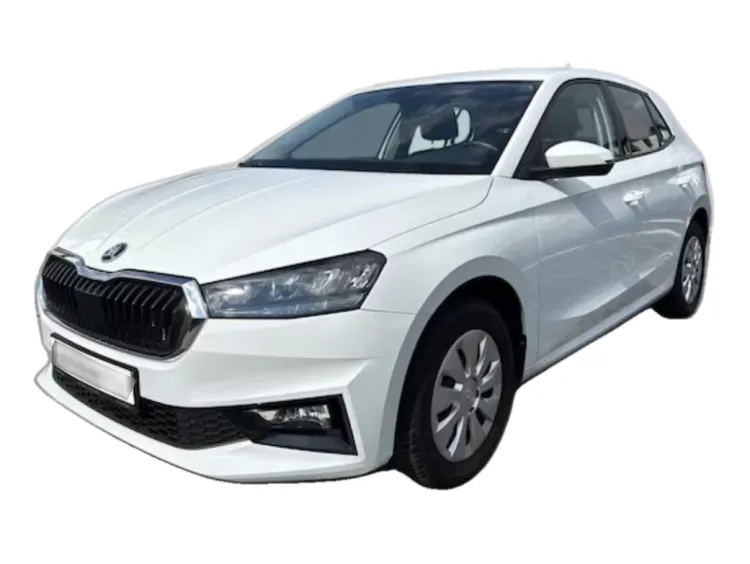 BIAŁY HATCHBACK SKODA FABIA IV z 2024 r., BENZYNA, skrzynia biegów AUTOMATYCZNA 115KM, zdjęcie główne