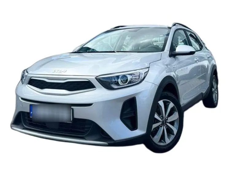 SREBRNY SUV KIA STONIC z 2025 r., BENZYNA, skrzynia biegów MANUALNA 58KM, zdjęcie główne