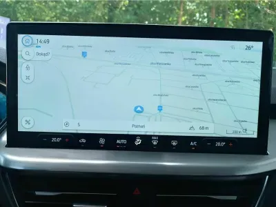 NIEBIESKI KOMBI FORD FOCUS z 2024 r., DIESEL, skrzynia biegów AUTOMATYCZNA 115KM, zdjęcie 8 z 20