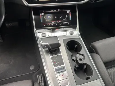 CZARNY KOMBI AUDI A6 z 2022 r., DIESEL, skrzynia biegów AUTOMATYCZNA 204KM, zdjęcie 18 z 19