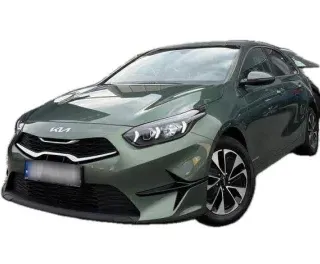 ZIELONY HATCHBACK KIA CEED z 2024 r., BENZYNA, skrzynia biegów AUTOMATYCZNA 103KM, zdjęcie główne
