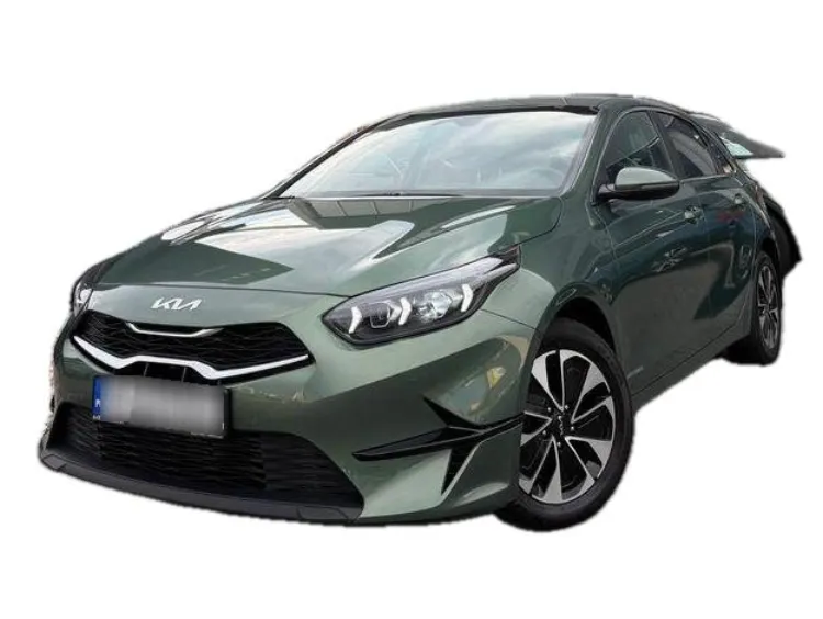 ZIELONY HATCHBACK KIA CEED z 2024 r., BENZYNA, skrzynia biegów AUTOMATYCZNA 103KM, zdjęcie główne