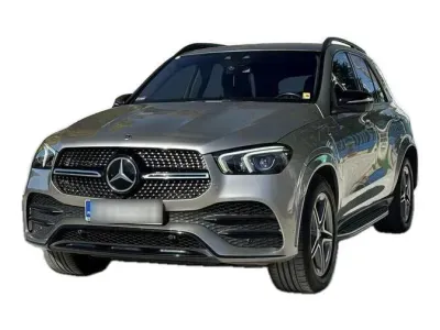 SREBRNY SUV MERCEDES CLASE GLE z 2022 r., DIESEL, skrzynia biegów AUTOMATYCZNA 292KM, zdjęcie główne