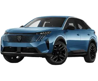 NIEBIESKI SUV PEUGEOT 3008 GT EXCLUSIVE z 2026 r., HYBRYDA/BENZYNA, skrzynia biegów AUTOMATYCZNA 130KM, zdjęcie główne