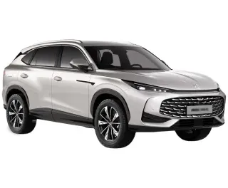 CZARNY SUV MG HS z 2026 r., HYBRYDA/BENZYNA, skrzynia biegów AUTOMATYCZNA 224KM, zdjęcie główne