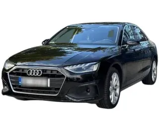 CZARNY SEDAN AUDI A4 z 2022 r., BENZYNA, skrzynia biegów AUTOMATYCZNA 150KM, zdjęcie główne