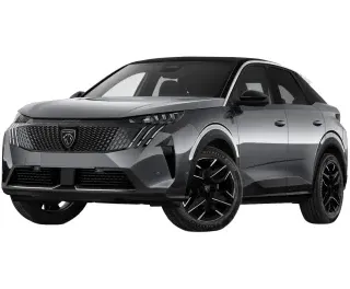 SZARY SUV PEUGEOT 3008 GT EXCLUSIVE z 2026 r., HYBRYDA/BENZYNA, skrzynia biegów AUTOMATYCZNA 130KM, zdjęcie główne