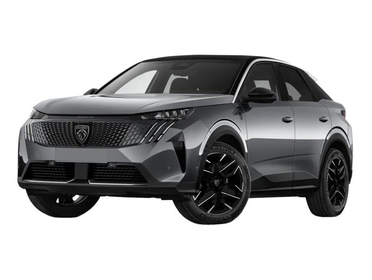 SZARY SUV PEUGEOT 3008 GT EXCLUSIVE z 2026 r., HYBRYDA/BENZYNA, skrzynia biegów AUTOMATYCZNA 130KM, zdjęcie główne