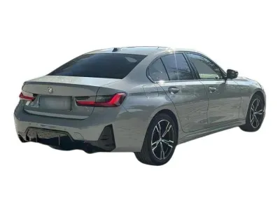 SZARY SEDAN BMW SERIE 3 LIM z 2023 r., BENZYNA, skrzynia biegów AUTOMATYCZNA 184KM, zdjęcie 4 z 18