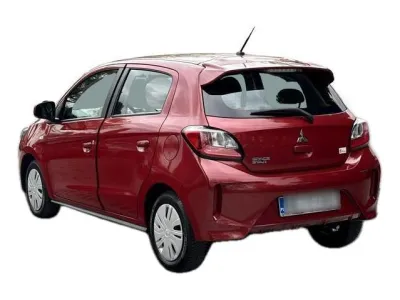 CZERWONY HATCHBACK MITSUBISHI SPACE STAR z 2022 r., BENZYNA, skrzynia biegów AUTOMATYCZNA 71KM, zdjęcie 15 z 19