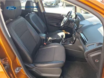 POMARAŃCZOWY SUV FORD ECOSPORT z 2018 r., DIESEL, skrzynia biegów MANUALNA 92KM, zdjęcie 9 z 26