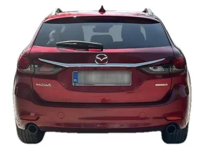 CZERWONY KOMBI MAZDA 6 z 2022 r., BENZYNA, skrzynia biegów AUTOMATYCZNA 165KM, zdjęcie 5 z 19