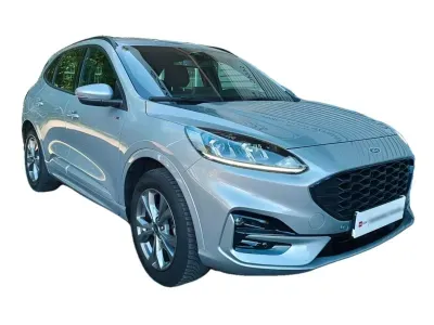 SZARY KOMBI FORD KUGA z 2023 r., BENZYNA, skrzynia biegów AUTOMATYCZNA 120KM, zdjęcie 3 z 14