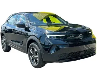 CZARNY SUV OPEL MOKKA z 2026 r., HYBRYDA/BENZYNA, skrzynia biegów AUTOMATYCZNA 145KM, zdjęcie główne