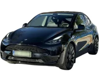 CZARNY SUV TESLA MODEL Y z 2023 r., ELEKTRYCZNY, skrzynia biegów AUTOMATYCZNA 534KM, zdjęcie główne