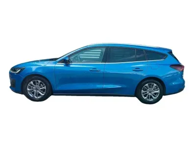 NIEBIESKI KOMBI FORD FOCUS z 2024 r., DIESEL, skrzynia biegów AUTOMATYCZNA 115KM, zdjęcie 9 z 20
