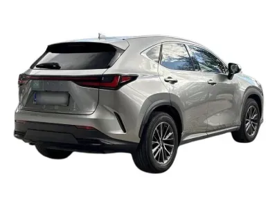 SZARY SUV LEXUS NX z 2021 r., HYBRYDA/BENZYNA, skrzynia biegów AUTOMATYCZNA 242KM, zdjęcie 13 z 19