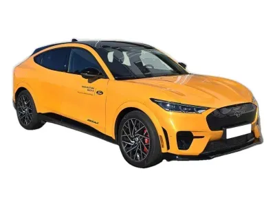POMARAŃCZOWY SUV FORD MUSTANG MACH-E z 2022 r., ELEKTRYCZNY, skrzynia biegów AUTOMATYCZNA 358KM, zdjęcie 18 z 29
