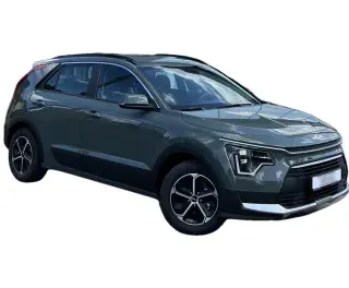 ZIELONY HATCHBACK KIA NIRO z 2026 r., HYBRYDA/BENZYNA, skrzynia biegów AUTOMATYCZNA 136KM, zdjęcie główne