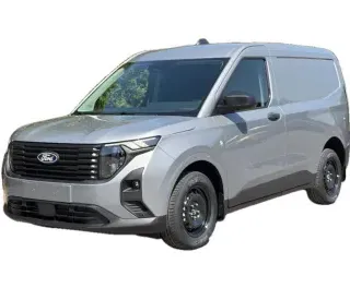 SREBRNY VAN FORD TRANSIT COURIER z 2026 r., DIESEL, skrzynia biegów MANUALNA 100KM, zdjęcie główne