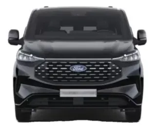 CZARNY KOMBI FORD TOURNEO CUSTOM z 2025 r., DIESEL, skrzynia biegów AUTOMATYCZNA 170KM, zdjęcie główne