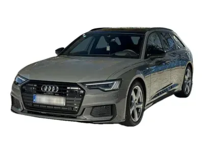 SZARY KOMBI AUDI A6 z 2022 r., HYBRYDA/BENZYNA, skrzynia biegów AUTOMATYCZNA 367KM, zdjęcie 12 z 19