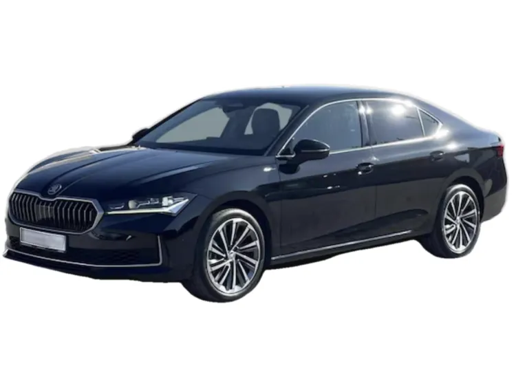 CZARNY SEDAN SKODA SUPERB LIM. z 2024 r., BENZYNA, skrzynia biegów AUTOMATYCZNA 265KM, zdjęcie główne
