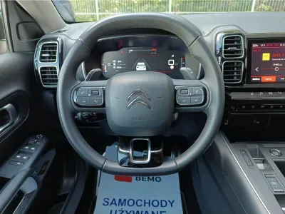 SZARY CROSSOVER CITROEN C5 AIRCROSS z 2023 r., DIESEL, skrzynia biegów AUTOMATYCZNA 131KM, zdjęcie 9 z 12