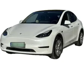BIAŁY SUV TESLA MODEL Y z 2023 r., ELEKTRYCZNY, skrzynia biegów AUTOMATYCZNA 347KM, zdjęcie główne