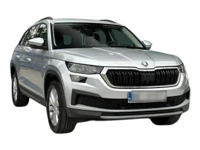 SREBRNY SUV SKODA KODIAQ z 2022 r., BENZYNA, skrzynia biegów AUTOMATYCZNA 150KM, zdjęcie 9 z 19