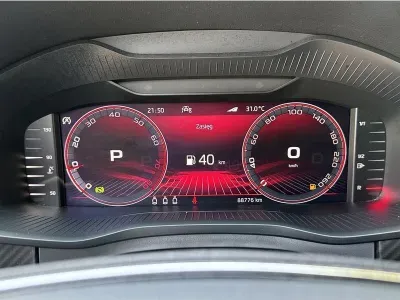 CZARNY SUV SKODA KODIAQ z 2023 r., DIESEL, skrzynia biegów AUTOMATYCZNA 150KM, zdjęcie 18 z 19