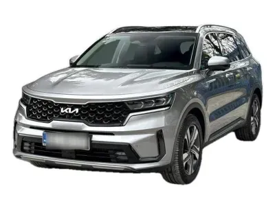 SZARY SUV KIA SORENTO z 2023 r., HYBRYDA/BENZYNA, skrzynia biegów AUTOMATYCZNA 230KM, zdjęcie 9 z 19