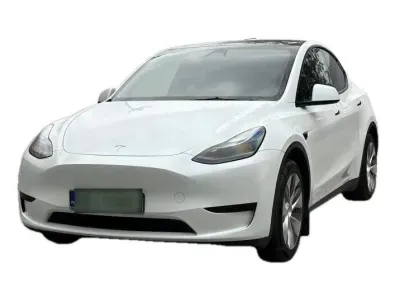 BIAŁY SUV TESLA MODEL Y z 2023 r., ELEKTRYCZNY, skrzynia biegów AUTOMATYCZNA 347KM, zdjęcie główne