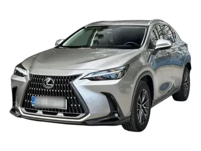 SZARY SUV LEXUS NX z 2021 r., HYBRYDA/BENZYNA, skrzynia biegów AUTOMATYCZNA 242KM, zdjęcie 8 z 19
