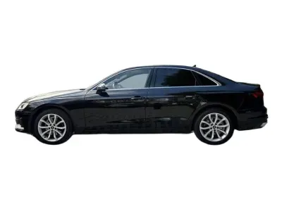 CZARNY SEDAN AUDI A4 z 2022 r., BENZYNA, skrzynia biegów AUTOMATYCZNA 150KM, zdjęcie 3 z 19