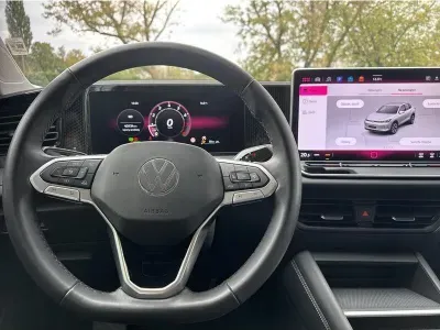 SREBRNY SUV VOLKSWAGEN TIGUAN z 2024 r., BENZYNA, skrzynia biegów AUTOMATYCZNA 131KM, zdjęcie 7 z 19