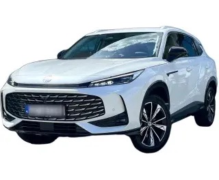 BIAŁY SUV MG HS z 2025 r., HYBRYDA/BENZYNA, skrzynia biegów AUTOMATYCZNA 224KM, zdjęcie główne