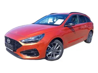 POMARAŃCZOWY KOMBI HYUNDAI I30 z 2025 r., BENZYNA, skrzynia biegów AUTOMATYCZNA 140KM, zdjęcie 6 z 12