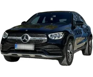 CZARNY SUV MERCEDES CLASE GLC z 2022 r., BENZYNA, skrzynia biegów AUTOMATYCZNA 211KM, zdjęcie główne