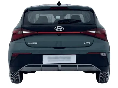 ZIELONY HATCHBACK HYUNDAI I20 z 2023 r., BENZYNA, skrzynia biegów MANUALNA 84KM, zdjęcie 4 z 8