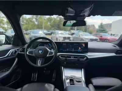 ZIELONY COUPE/KABRIOLET BMW 420 GRAN COUPE z 2023 r., DIESEL, skrzynia biegów AUTOMATYCZNA 190KM, zdjęcie 13 z 13