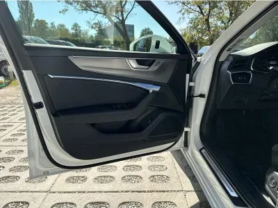 BIAŁY SEDAN AUDI A6 z 2022 r., DIESEL, skrzynia biegów AUTOMATYCZNA 204KM, zdjęcie 3 z 19