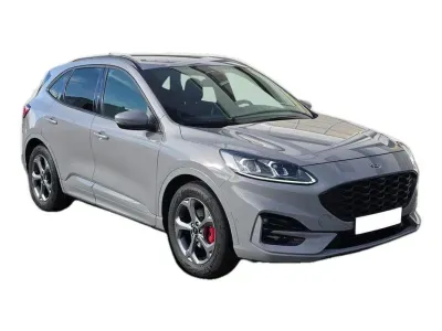SZARY SUV FORD KUGA z 2024 r., HYBRYDA/BENZYNA, skrzynia biegów AUTOMATYCZNA 112KM, zdjęcie 21 z 28