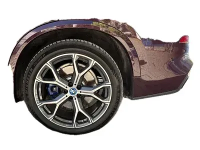 CZERWONY SUV BMW X5 z 2022 r., HYBRYDA/BENZYNA, skrzynia biegów AUTOMATYCZNA 394KM, zdjęcie 5 z 18