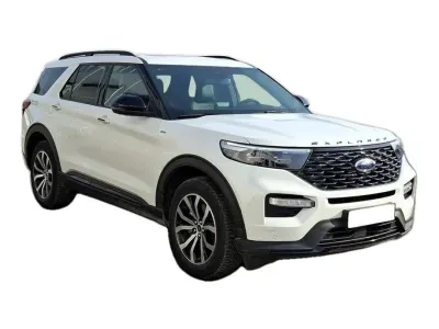 SZARY SUV FORD EXPLORER z 2023 r., HYBRYDA/BENZYNA, skrzynia biegów AUTOMATYCZNA 336KM, zdjęcie 7 z 34
