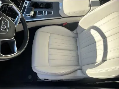 SZARY SEDAN AUDI A6 z 2022 r., DIESEL, skrzynia biegów AUTOMATYCZNA 163KM, zdjęcie 12 z 19