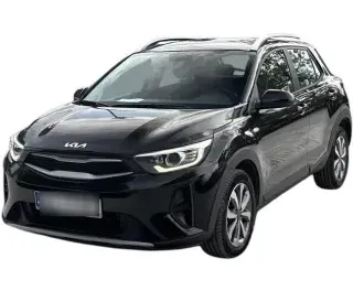 CZARNY SUV KIA STONIC z 2024 r., BENZYNA, skrzynia biegów AUTOMATYCZNA 101KM, zdjęcie główne