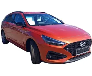 POMARAŃCZOWY KOMBI HYUNDAI I30 z 2025 r., BENZYNA, skrzynia biegów AUTOMATYCZNA 140KM, zdjęcie główne