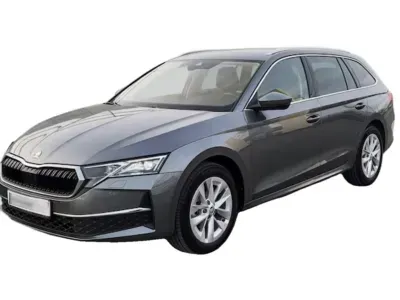 SZARY KOMBI SKODA OCTAVIA COMBI z 2024 r., BENZYNA, skrzynia biegów MANUALNA 150KM, zdjęcie główne